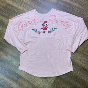 Disney Parks 2019 Epcot Flower Garden Party Festival Spirit Jersey Medium Minnie